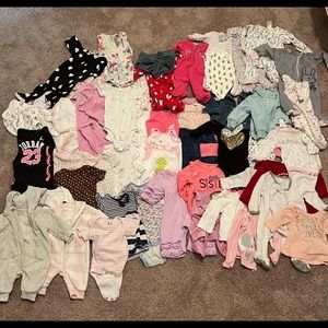0-3 month/ newborn outfits.All seasons